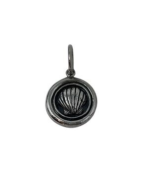 Rare Retiring Waxing Poetic Sterling Silver Seashell Whimsies Charm/Pendant